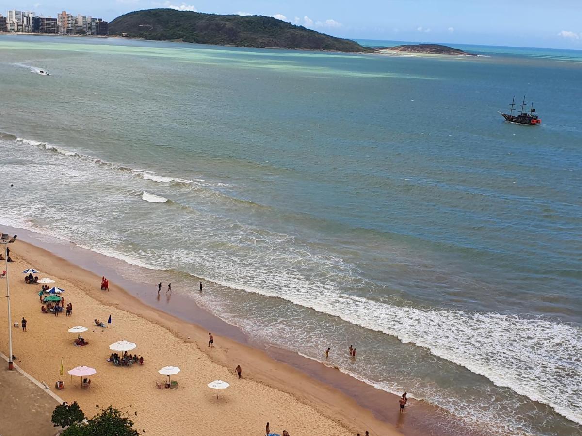 Vista Panoramica Para O Mar Da Praia Do Morro Guarapari Apartment Bagian luar foto